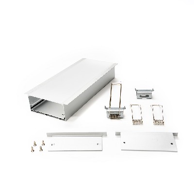 PXG-8035B-A Conceal Mounted Aluminum Channel Profile For Led Strips