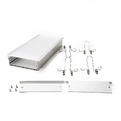 PXG-10035B-A Conceal Mounted Aluminum Channel Profile For Led Strips