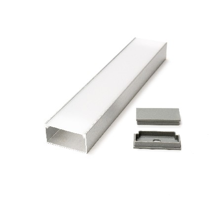 PXG-4020-M Surface Mounted Aluminum Channel Profile For Led Strips