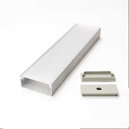 PXG-5020B-M Surface Mounted Aluminum Channel Profile For Led Strips