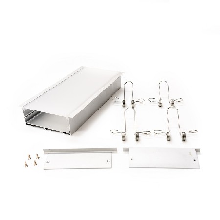 PXG-9035B-A Conceal Mounted Aluminum Channel Profile For Led Strips